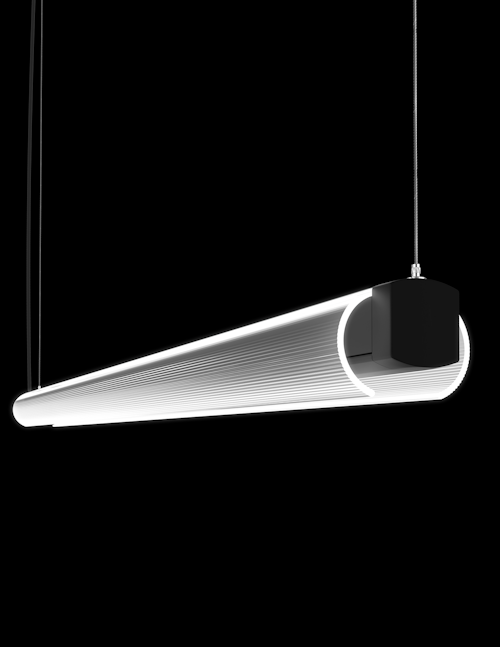 AERIAL features a micro-structure lens engineered for effective direct / indirect illumination