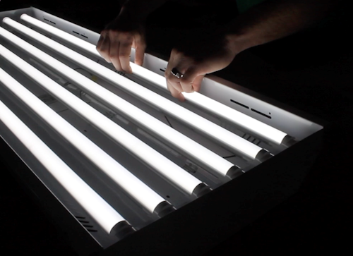 CPS LED Lighting's new Saf-T8-LED Tube with no shock hazard