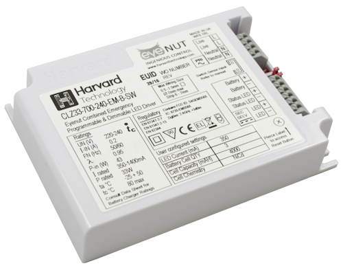 Harvard Technology's EyeNut Combined Emergency driver