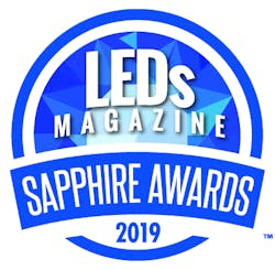 LEDs Magazine Sapphire Awards 2019
