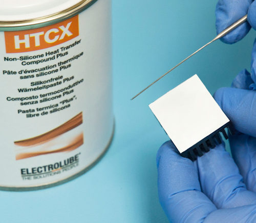 Electrolube's non-slicone Heat Transfer Compound Xtra for improved thermal conductivity