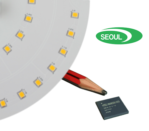 Seoul Semiconductor recently developed a demonstration AC LED module that achieves an industry-leading efficacy of 150lm/W.