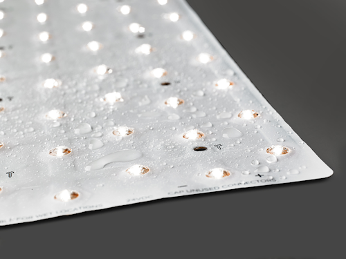 Cooledge TILE Exterior - IP65 rated system scales and configures to illuminate architectural surfaces