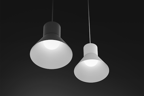 Verner is designed for applications where a high output of downlight is required as much as a simple decorative element.