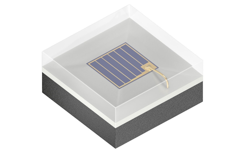 The SFH 4170S and SFH 4180S in the Oslon P1616 package are the smallest products for biometric identification to date and are particularly suitable for 2D face recognition. Picture: Osram