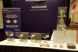 Violumas debuted their UV product lines at the 2018 Radtech Tech Expo in Chicago.