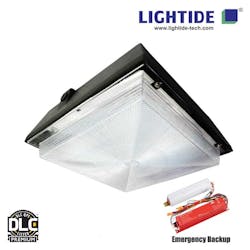 Emergency Backup LED Garage &amp; Canopy lights 40W/60W/90W