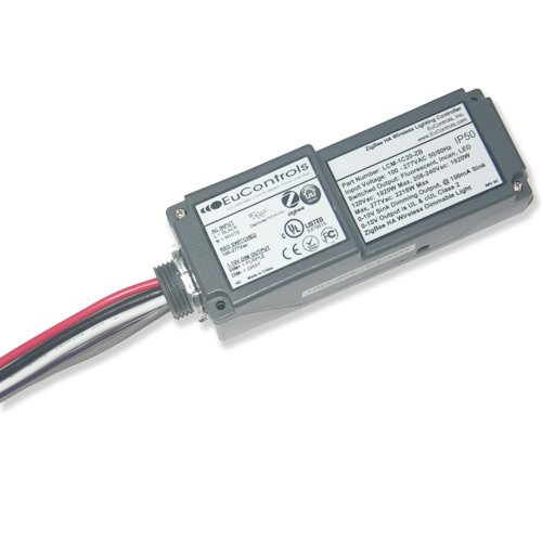 EuControls LCM-1C20-ZB and its family of Zigbee lighting controllers