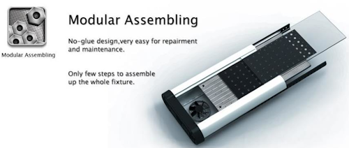 modular designed led grow light