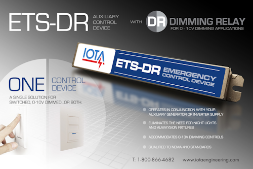 The new ETS-DR emergency control device from IOTA