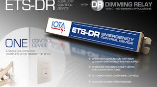 The new ETS-DR emergency control device from IOTA
