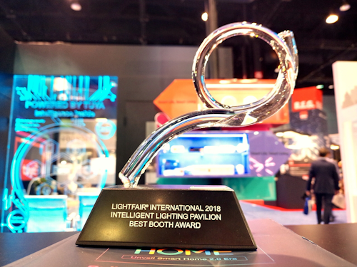 Tuya Smart was awarded the Top Booth award at the LIGHTFAIR in Chicago.