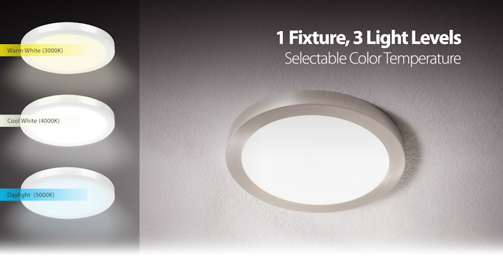 Always get the right light for any room, situation or task.