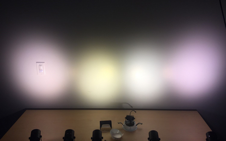 A study by Soraa researchers showed that participants who viewed white light from several LED sources had very different perceptions of variances in color compared to a reference source. (Photo credit: Image courtesy of Soraa Inc.)