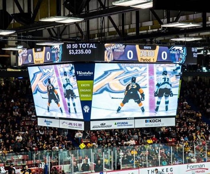 Brandon Wheat Kings team up with Nevco to deliver video display and ...