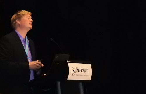 During the HortiCann Light + Tech Conference on Oct. 31, GLASE scientist and keynoter Neil Mattson quoted market research indicating that global production value of controlled environment agriculture (CEA) operations will be $25.6B (billion) for 2019. (Photo credit: Image courtesy of Joey Mechelle Farque for LEDs Magazine.)