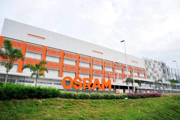 The future does not look secure for Osram’s new Kulim, Malaysia plant, should ams succeed in its takeover. (Photo credit: Image courtesy of Osram.)
