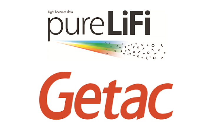Image credit: Logos courtesy of pureLiFi and Getac.