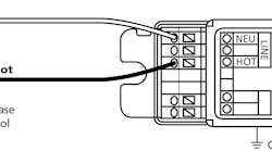 FIG. 1. The two-wire method provides simple control upgrades by using the same existing wiring for non-dimmable ballasts. (All images courtesy of Lutron Electronics.)
