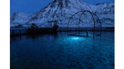 Signify LED fixtures can help promote healthier salmon and thus the fish farming bottom line. (Photo credit: Image courtesy of Signify.)
