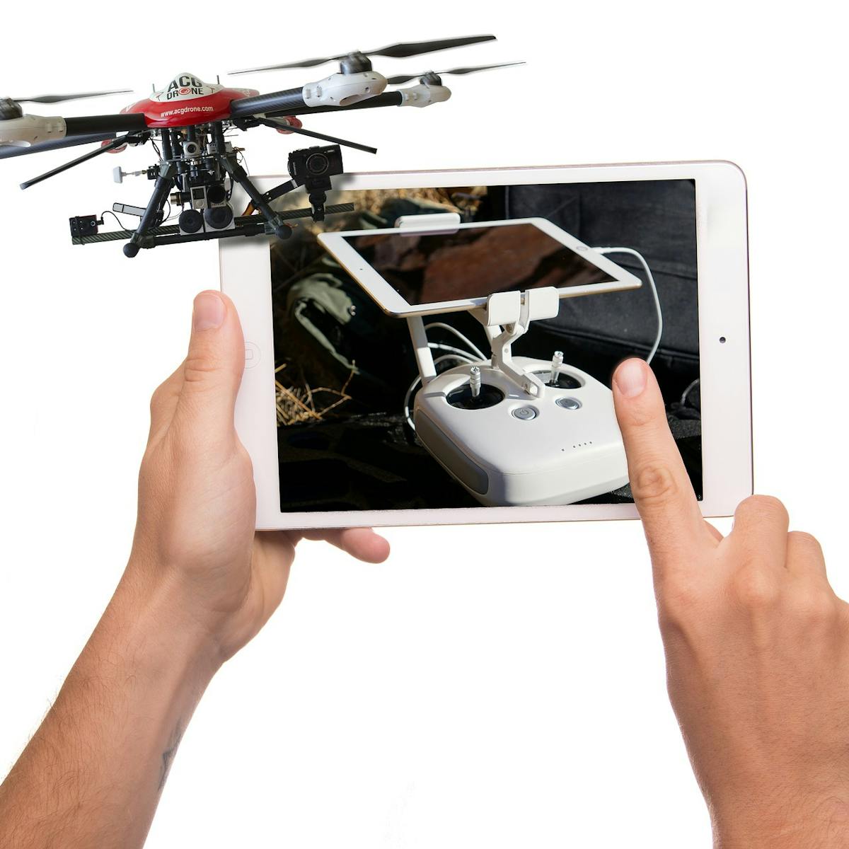 Drone image is for example only and is not representative of the model or equipment under investigation in the UCSD project mentioned in the content. (Photo credit: Image by Elias Sch. via Pixabay; used under free license for commercial or non-commercial purposes.)