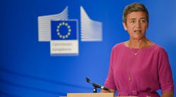 The EC’s Competition department, headed by commissioner Margrethe Vestager, determined that the combination of ams and Osram “ would raise no competition concerns in the European Economic Area,” and that it “would not significantly reduce head-to-head competition between the companies in the markets for optical semiconductors.” (Photo credit: File photo by Jennifer Jacquemart, courtesy of European Commission.) The EC’s Competition department, headed by commissioner Margrethe Vestager, determined that the combination of ams and Osram “ would raise no competition concerns in the European Economic Area,” and that it “would not significantly reduce head-to-head competition between the companies in the markets for optical semiconductors.” (Photo credit: File photo by Jennifer Jacquemart, courtesy of European Commission.)