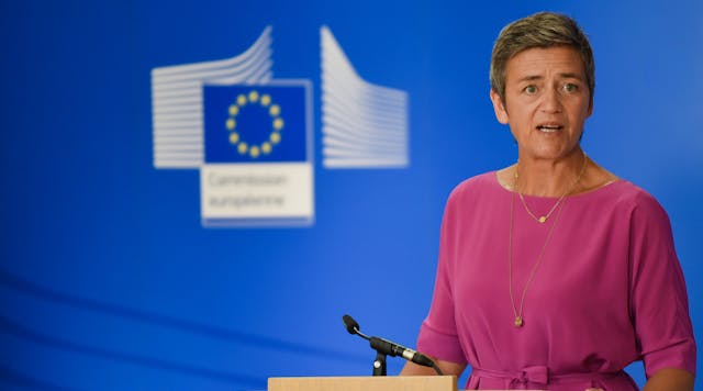 The EC&rsquo;s Competition department, headed by commissioner Margrethe Vestager, determined that the combination of ams and Osram &ldquo; would raise no competition concerns in the European Economic Area,&rdquo; and that it &ldquo;would not significantly reduce head-to-head competition between the companies in the markets for optical semiconductors.&rdquo; (Photo credit: File photo by Jennifer Jacquemart, courtesy of European Commission.)