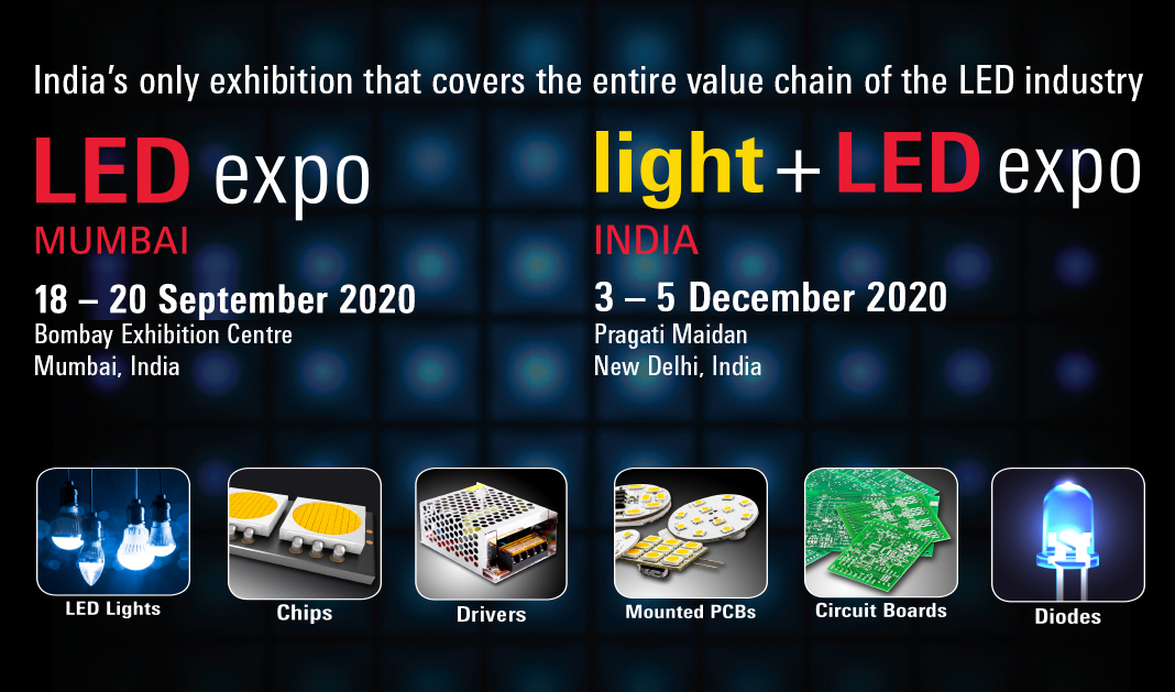 LED Expo Mumbai announces new dates Now to be held in May 2021 LEDs