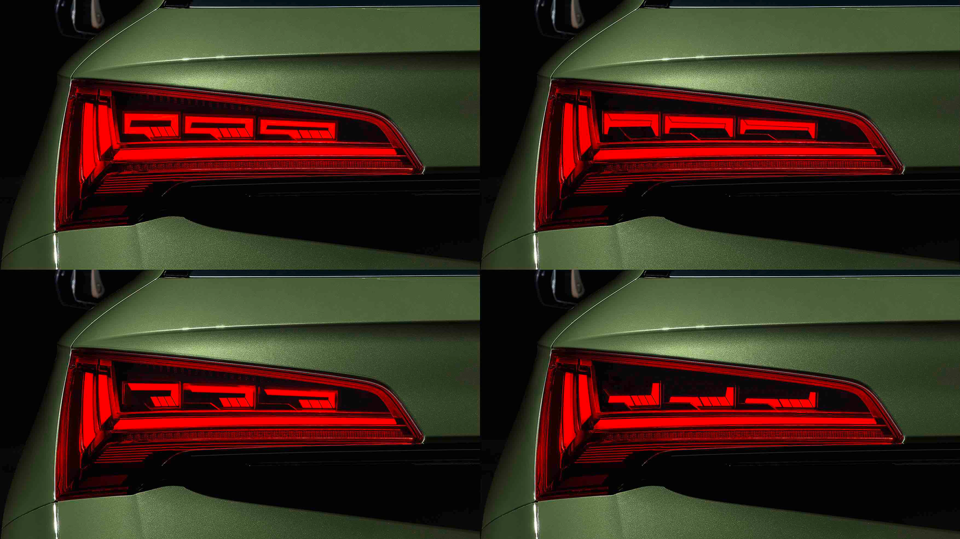 audi rear lights