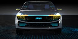 Osram hopes automotive products and optical semiconductors will continue to drive a recovery. It recently released this photo to help promote its latest generation of LEDs for use in automotive headlamps. (Photo credit: Image courtesy of Osram.)