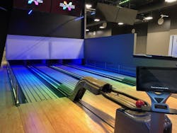 The new bowling experience at Thunder Road, South Dakota. Photo credit: Image courtesy of Ventola Projects.