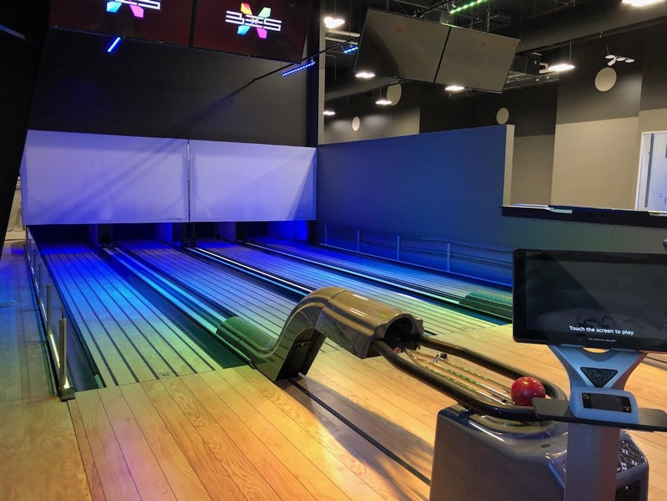 The new bowling experience at Thunder Road, South Dakota. Photo credit: Image courtesy of Ventola Projects.