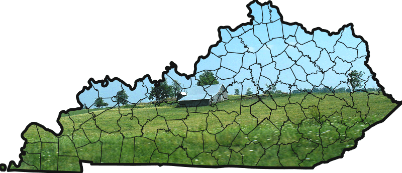 Kentucky-based organizations look to expand the state&rsquo;s AgTech and horticultural businesses, with Kentucky Fresh Harvest and AppHarvest leading the way toward more LED-based lighting penetration in controlled environment agriculture. (Image credit: Kentucky farm graphic created by Stevietheman from public domain image and CC-BY-SA 2.5 licensed image, via Wikimedia Commons; available for use under CC-BY-SA 2.5. Licensing information available at http://bit.ly/3dGv3fH.)