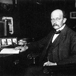 Quantum theory goes back to at least the early 20th century. German physicist Max Planck (above) won a related Nobel Prize in 1918. It could well be the future of computing. Light Rider is riding its coattails in Li-Fi, too, although it has yet to show a demo. (Photo credit: Image of Max Planck in his study, circa 1919, uploaded by Hansmuller, photographer unknown, on Wikimedia Commons (https://bit.ly/2Far9iu).This media file is in the public domain in the United States. This applies to US works where the copyright has expired, often because its first publication occurred prior to January 1, 1925, and if not then due to lack of notice or renewal. See this page for further explanation: https://bit.ly/34st7U1.)