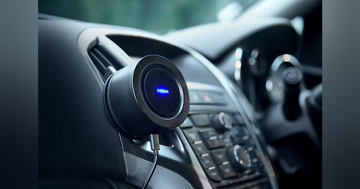 Osram purifier cleans the air in your car LEDs Magazine