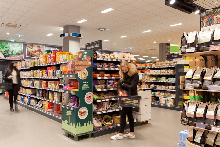 german supermarket trials uv c air