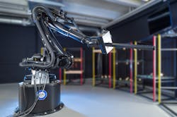 T&Uuml;V S&Uuml;D utilizes a robot equipped with an Opsira-developed photometer, spectrometer, and application software for simultaneous evaluation of up to 8000 light units against new EU 2019/2020 energy policy requirements. (Photo credit: Image courtesy of T&Uuml;V S&Uuml;D.)