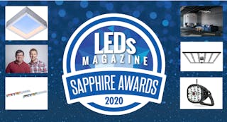 LEDs Magazine graphic; all images submitted and used with permission under Sapphire Awards program.