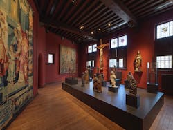 The beautifully restored Gruuthusemuseum in Bruges brings LED lighting and controls technology, art preservation goals, and ambience together for an impressive visitor experience. (Photo credit: Image &copy; Musea Brugge I Dominique Provost Art Photography &ndash; Brugge. Used with media permission from Musea Brugge via Flickr - http://bit.ly/2Mt5IfM.)