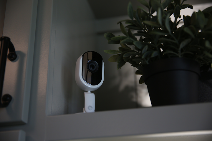 Savant’s GE Lighting smart-home lineup C by GE will be rebranded as Cync and extends its offerings to indoor camera, outdoor plug, and fan control devices, with more to come. (Photo credit: Image courtesy of GE Lighting, a Savant business.)