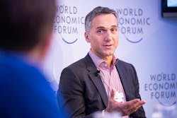 Signify CEO Eric Rondolat says that &ldquo;the pandemic will leave sequels in our behavior,&rdquo; meaning that people will tune more than ever into the cleanliness of environments, even after COVID-19. That, in turn, will open doors for UV-C, he believes. (Photo credit: 2019 file photo &copy; World Economic Forum/Boris Baldinger via Flickr &ndash; used under CC BY-NC-SA 2.0.)