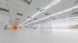 Osram&rsquo;s Kulim facility, a small portion of which is pictured here in 2017 before the company moved in the equipment, will soon be getting new machines to make mini LEDs. (Photo credit: Image courtesy of Osram.)