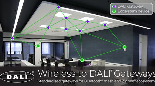 In line with its new Wireless to DALI Gateway specification, the DALI Alliance will add to its DALI-2 certification program and enable interoperability testing of such wireless gateways. (Image credit: Graphic courtesy of the DALI Alliance.)
