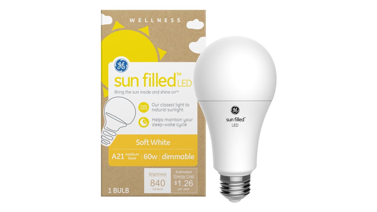 GE Lighting introduces sun filled LED A21 and BR30 replacement