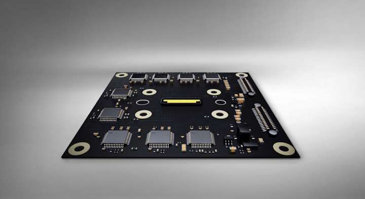 New LED chip technology from Samsung, dubbed “PixCell,” is designed to enable adaptive drive beam and other headlamp functions with sophisticated granular control of individual pixels. (Photo credit: Image courtesy of Samsung.)