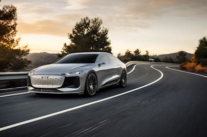 Audi goes with OLED taillights on electric concept car