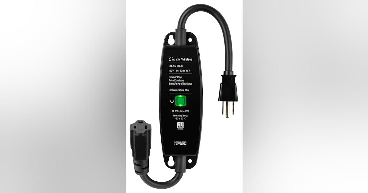 Lutron Adds an Outdoor Smart Plug to its Cas ta Smart Lighting