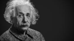 Albert Einstein described light as a form of quantum energy, and won the 1921 Nobel Prize in Physics for his efforts. Osram would probably settle for a working qbit. (Photo credit: Image by ParentRap via Pixabay; used under free license for commercial or non-commercial purposes.)
