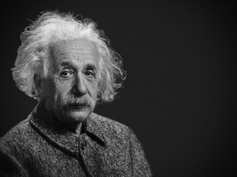 Albert Einstein described light as a form of quantum energy, and won the 1921 Nobel Prize in Physics for his efforts. Osram would probably settle for a working qbit. (Photo credit: Image by ParentRap via Pixabay; used under free license for commercial or non-commercial purposes.)