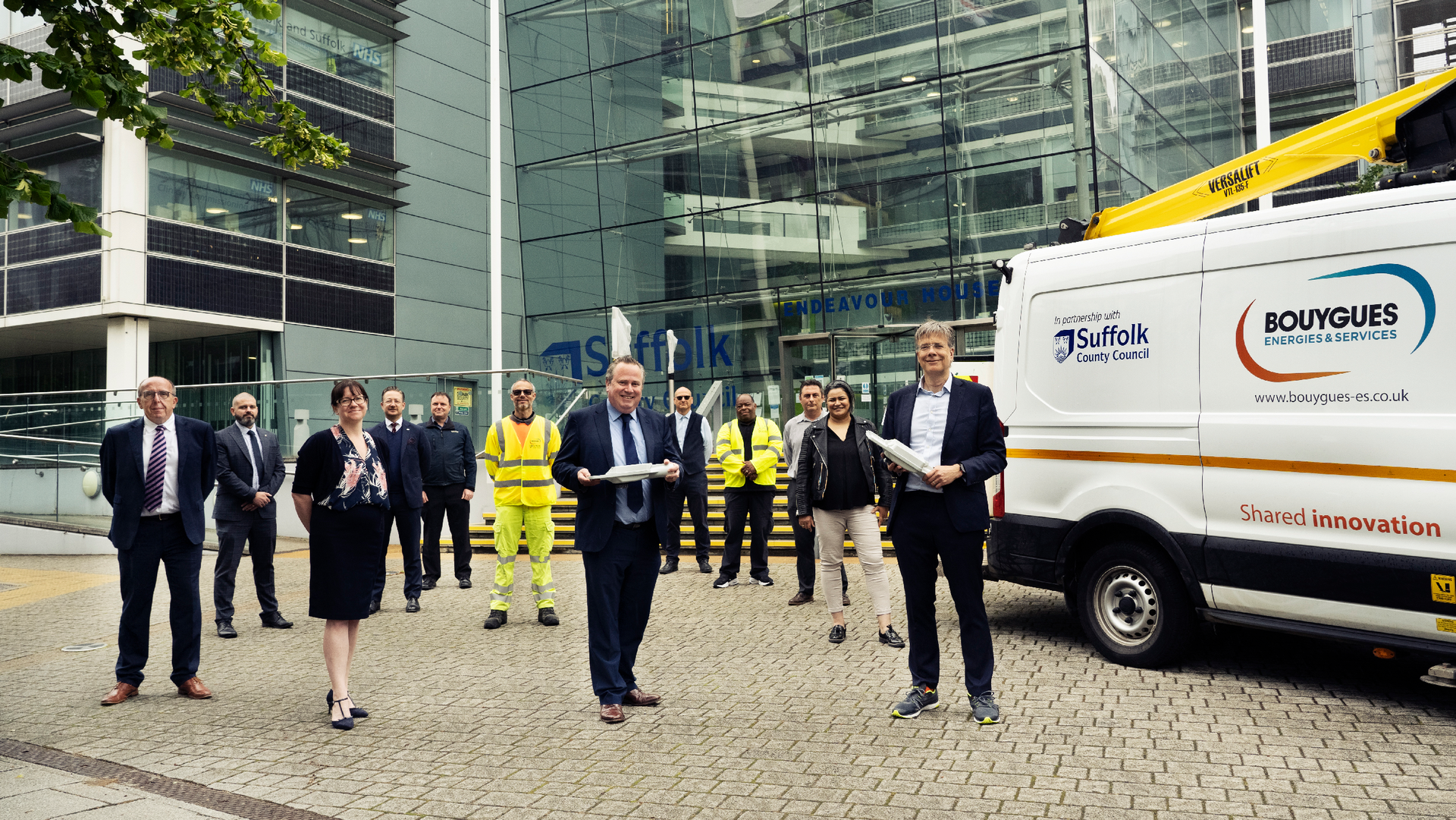 Bouygues Energies & Services awarded Suffolk County Council street